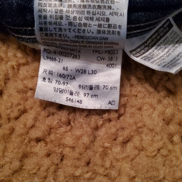 Levi's 515 Bootcut Pants Size 6p - Picture 4 of 6